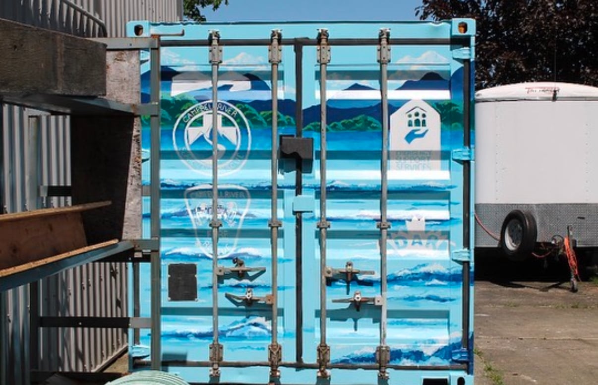 Orca Sea Can Mural